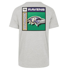 Baltimore Ravens '47 Chrome Plate Franklin T-Shirt - Gray - 47 brand