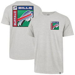 Buffalo Bills '47 Chrome Plate Franklin T-Shirt - Gray - 47 brand
