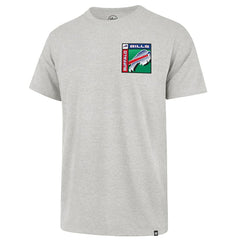 Buffalo Bills '47 Chrome Plate Franklin T-Shirt - Gray - 47 brand
