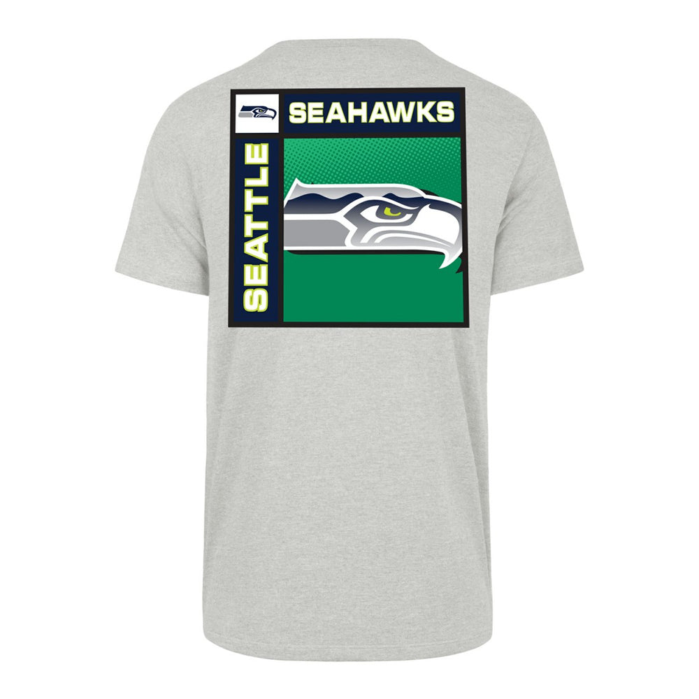 Seattle Seahawks '47 Chrome Plate Franklin T-Shirt - Gray - 47 brand