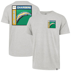 Los Angeles Chargers '47 Chrome Plate Franklin T-Shirt - Gray - 47 brand