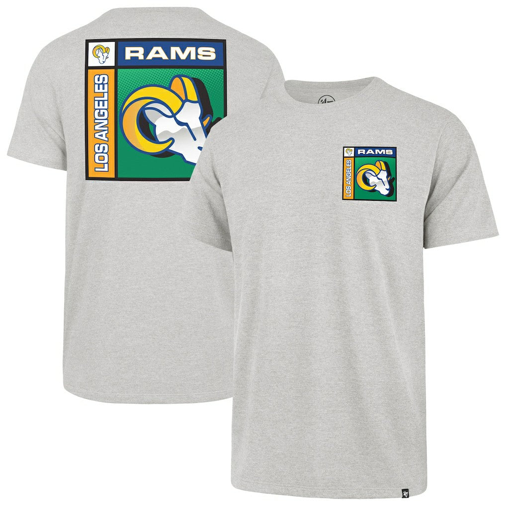 Los Angeles Rams '47 Chrome Plate Franklin T-Shirt - Gray - 47 brand