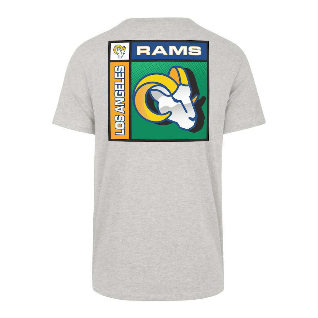 Los Angeles Rams '47 Chrome Plate Franklin T-Shirt - Gray - 47 brand