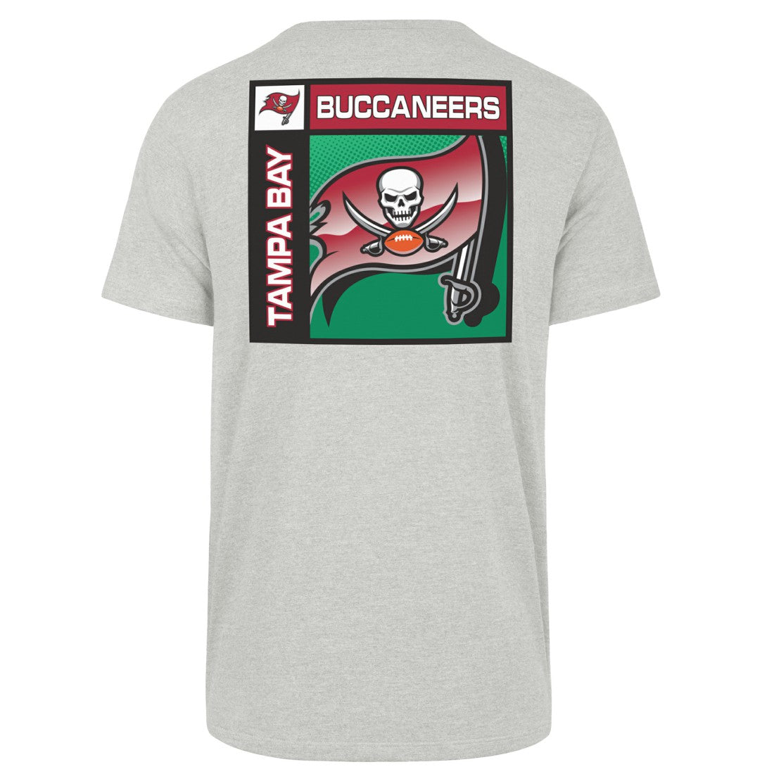 Tampa Bay Buccaneers '47 Chrome Plate Franklin T-Shirt - Gray - 47 brand