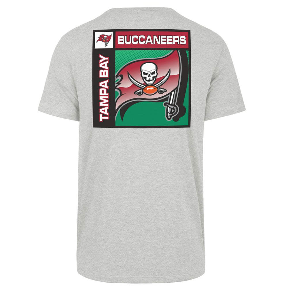 Tampa Bay Buccaneers '47 Chrome Plate Franklin T-Shirt - Gray - 47 brand