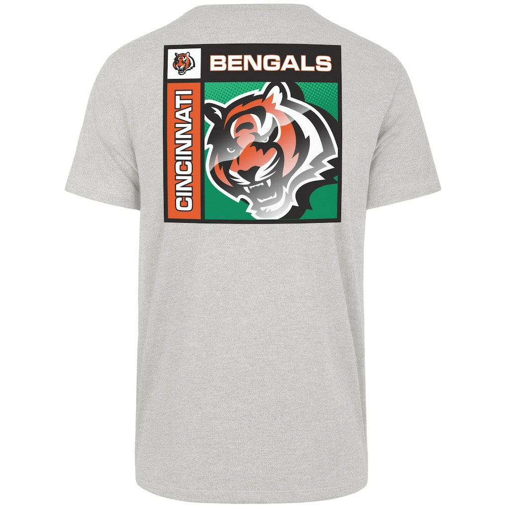 Cincinnati Bengals '47 Chrome Plate Franklin T-Shirt - Gray - 47 brand