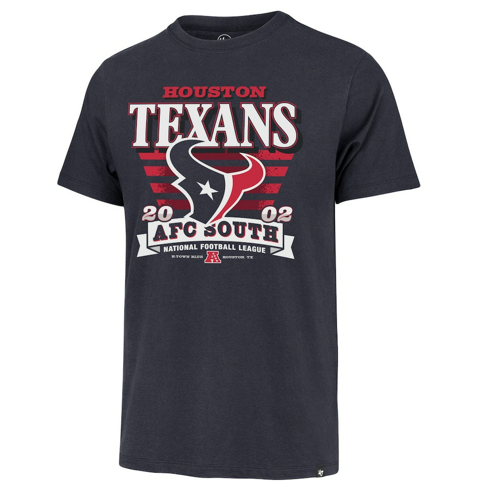 Houston Texans '47 Stripe Splash Franklin T-Shirt - Navy - 47 brand