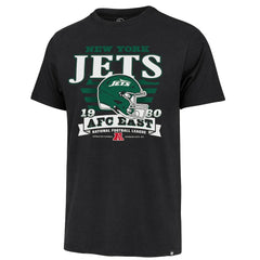 New York Jets '47 Stripe Splash Franklin T-Shirt - Black - 47 brand