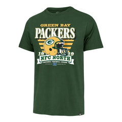 Green Bay Packers '47 Stripe Splash Franklin Throwback T-Shirt - Green - 47 brand