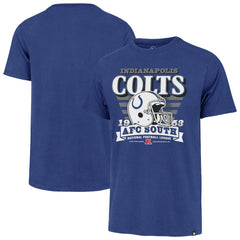Indianapolis Colts '47 Stripe Splash Franklin Throwback T-Shirt - Royal - 47 brand