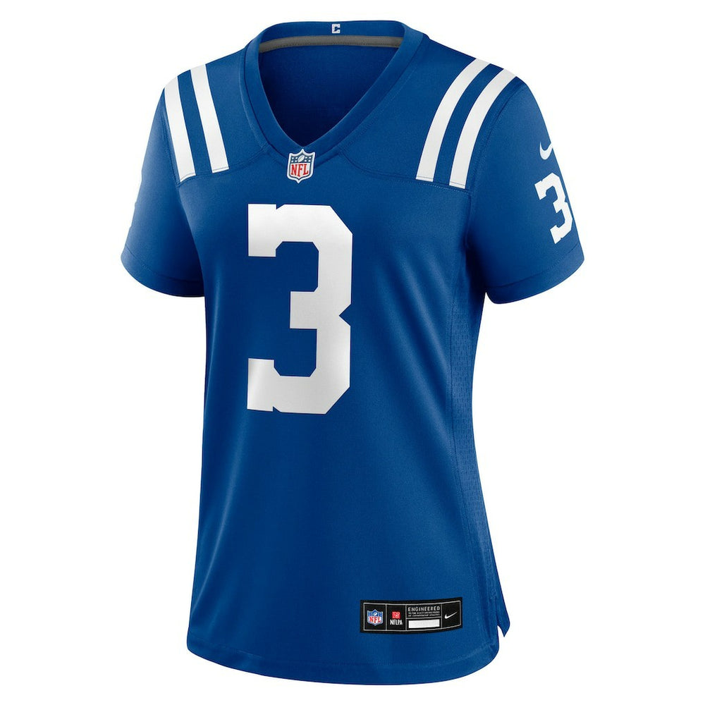 Spencer Shrader Indianapolis Colts Women's Team Game Jersey - Royal - Nike