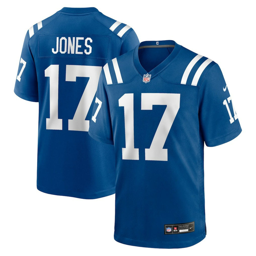 Daniel Jones Indianapolis Colts Team Game Jersey - Royal - Nike