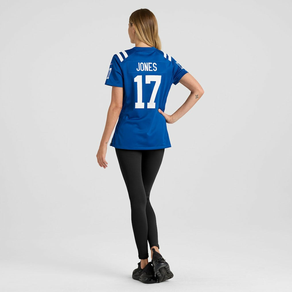 Daniel Jones Indianapolis Colts Women's Team Game Jersey - Royal - Nike