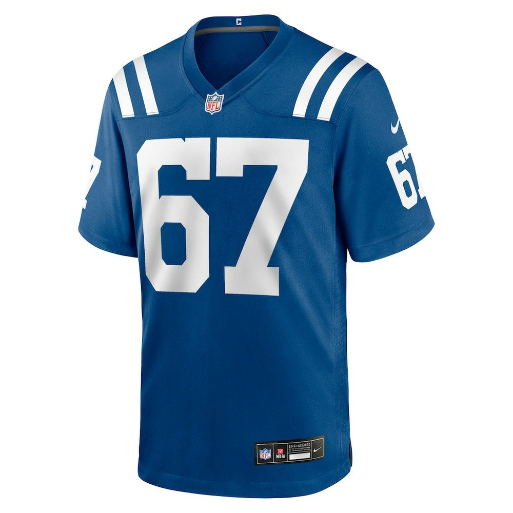 Luke Tenuta Indianapolis Colts Team Game Jersey - Royal - Nike