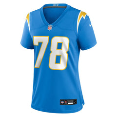 Andre James Los Angeles Chargers Women's Team Game Jersey - Powder Blue - Nike