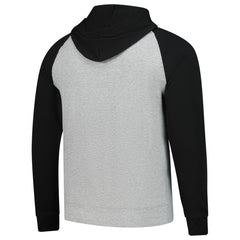 Detroit Lions Antigua Urgent Pullover Hoodie - Heather Gray/Black - NFL