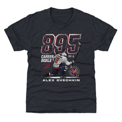 Alexander Ovechkin Washington Capitals 500 Level Youth NHL All-Time Leading Goal Scorer Grunge T-Shirt - Navy | NHL discount