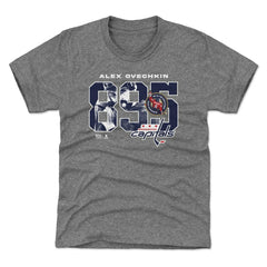Alexander Ovechkin Washington Capitals 500 Level Youth NHL All-Time Leading Goal Scorer Overlay T-Shirt - Gray | NHL discount