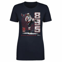 Alexander Ovechkin Washington Capitals 500 Level Women's NHL All-Time Leading Goal Scorer Vertical T-Shirt - Navy | NHL sale