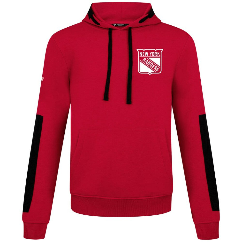New York Rangers Levelwear Bombay Response Pullover Hoodie - Red | NHL discount