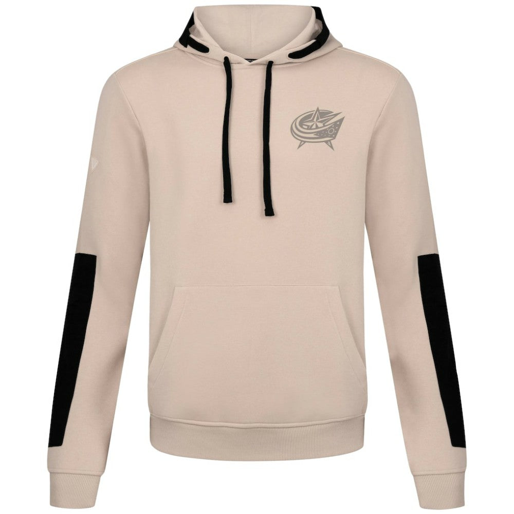 Columbus Blue Jackets Levelwear Bombay Response Pullover Hoodie - Khaki | NHL Clearance