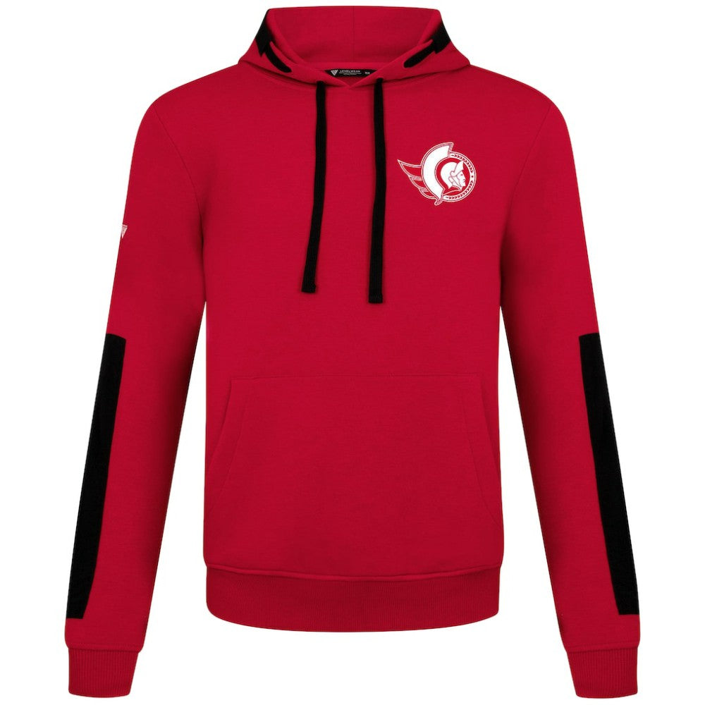 Ottawa Senators Levelwear Bombay Response Pullover Hoodie - Red | NHL Clearance