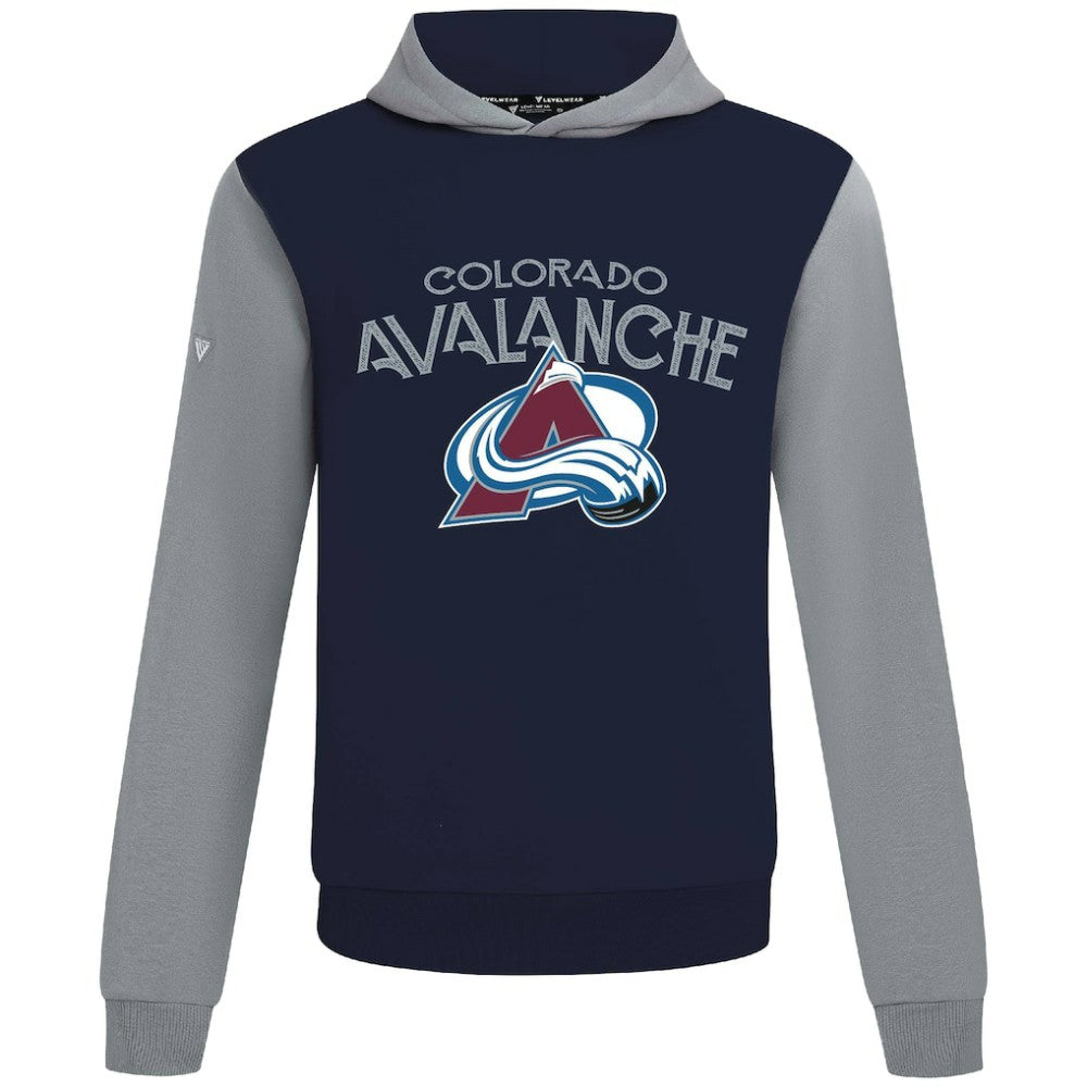 Colorado Avalanche Levelwear Ultimate Mission Pullover Hoodie - Navy/Gray | NHL online