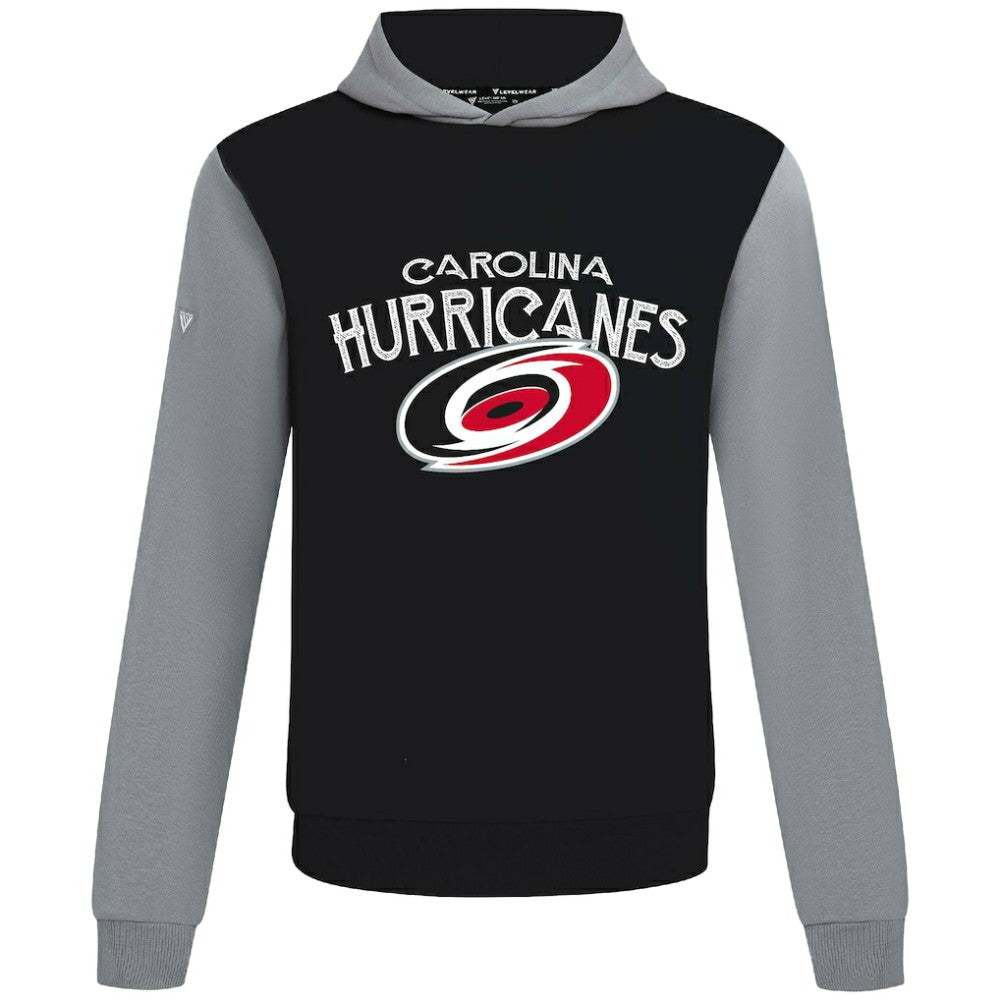 Carolina Hurricanes Levelwear Ultimate Mission Pullover Hoodie - Black/Gray | NHL Lifestyle
