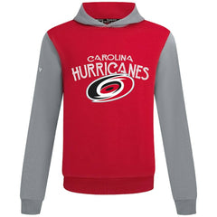 Carolina Hurricanes Levelwear Ultimate Mission Pullover Hoodie - Red/Gray | NHL Clearance