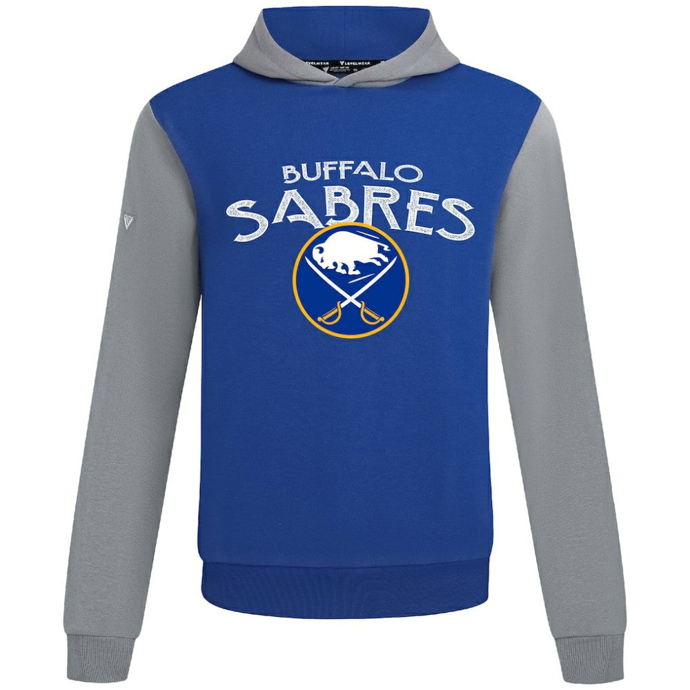 Buffalo Sabres Levelwear Ultimate Mission Pullover Hoodie - Royal/Gray | NHL near me