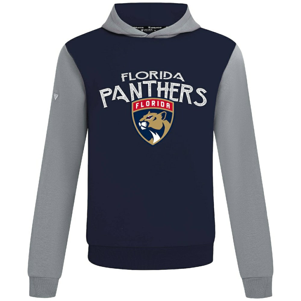 Florida Panthers Levelwear Ultimate Mission Pullover Hoodie - Navy/Gray | NHL sale