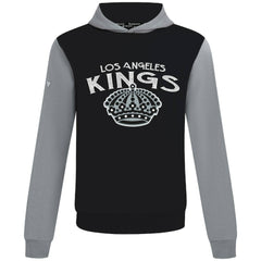 Los Angeles Kings Levelwear Ultimate Mission Pullover Hoodie - Black/Gray | NHL discount