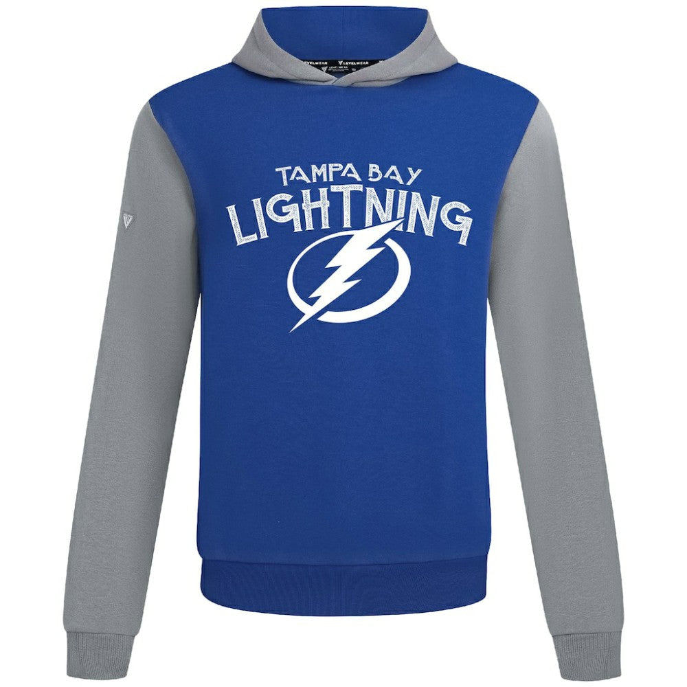 Tampa Bay Lightning Levelwear Ultimate Mission Pullover Hoodie - Royal/Gray | NHL online