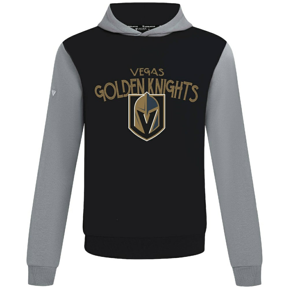 Vegas Golden Knights Levelwear Ultimate Mission Pullover Hoodie - Black/Gray | NHL discount