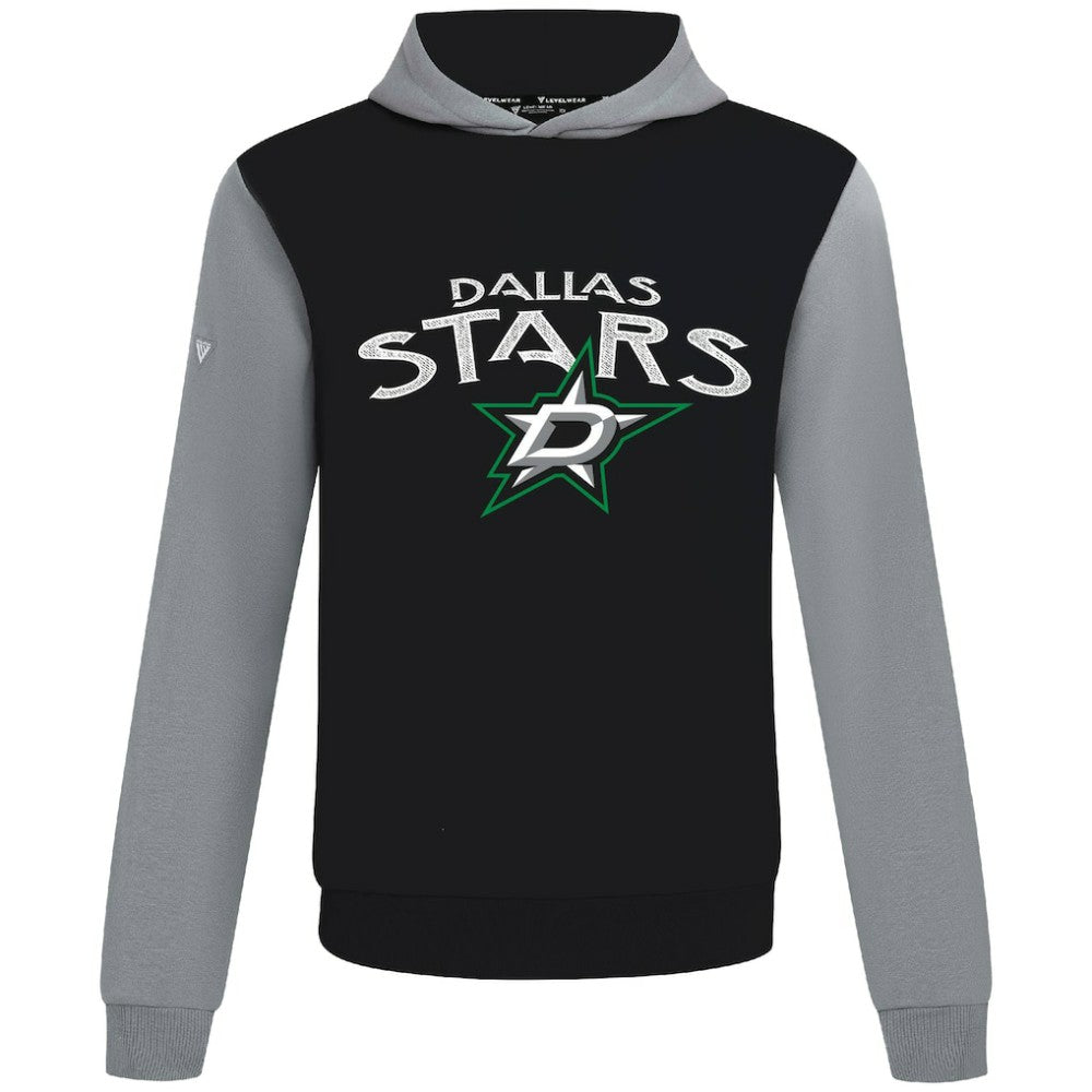 Dallas Stars Levelwear Ultimate Mission Pullover Hoodie - Black/Gray | NHL online