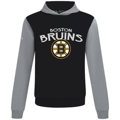 Boston Bruins Levelwear Ultimate Mission Pullover Hoodie - Black/Gray | NHL discount