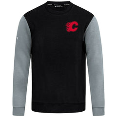 Calgary Flames Levelwear Ultimate Response Sweatshirt - Black/Gray | NHL Lifestyle