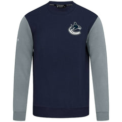 Vancouver Canucks Levelwear Ultimate Response Sweatshirt - Navy/Gray | NHL sale