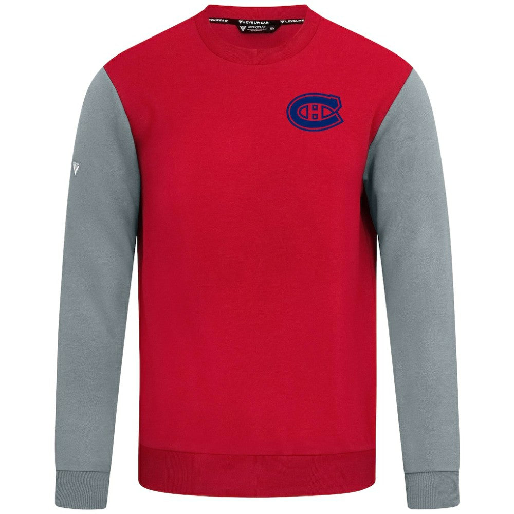 Montreal Canadiens Levelwear Ultimate Response Sweatshirt - Red/Gray | NHL on sale