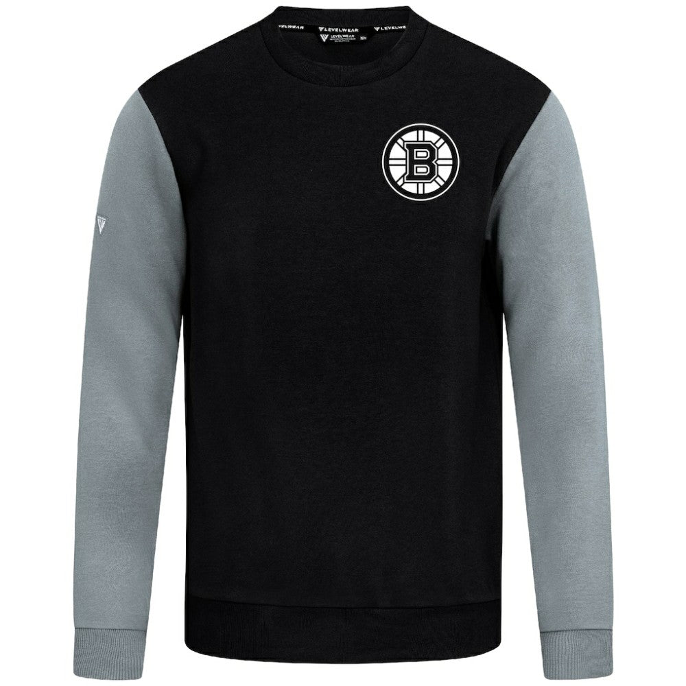 Boston Bruins Levelwear Ultimate Response Sweatshirt - Black/Gray | NHL sale