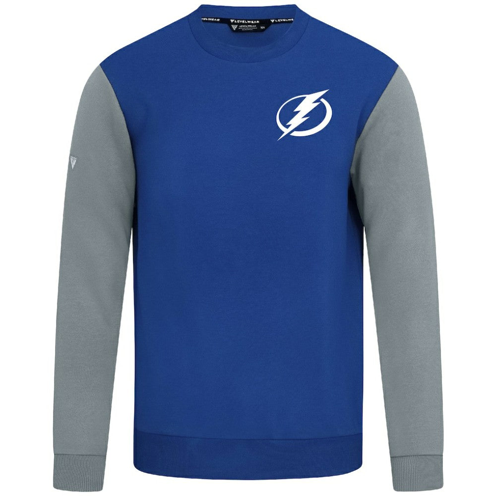 Tampa Bay Lightning Levelwear Ultimate Response Sweatshirt - Royal/Gray | NHL near me