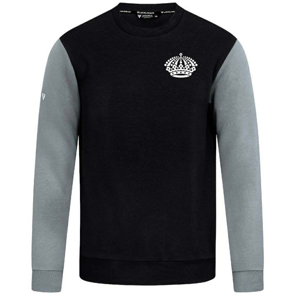Los Angeles Kings Levelwear Ultimate Response Sweatshirt - Black/Gray | NHL Clearance