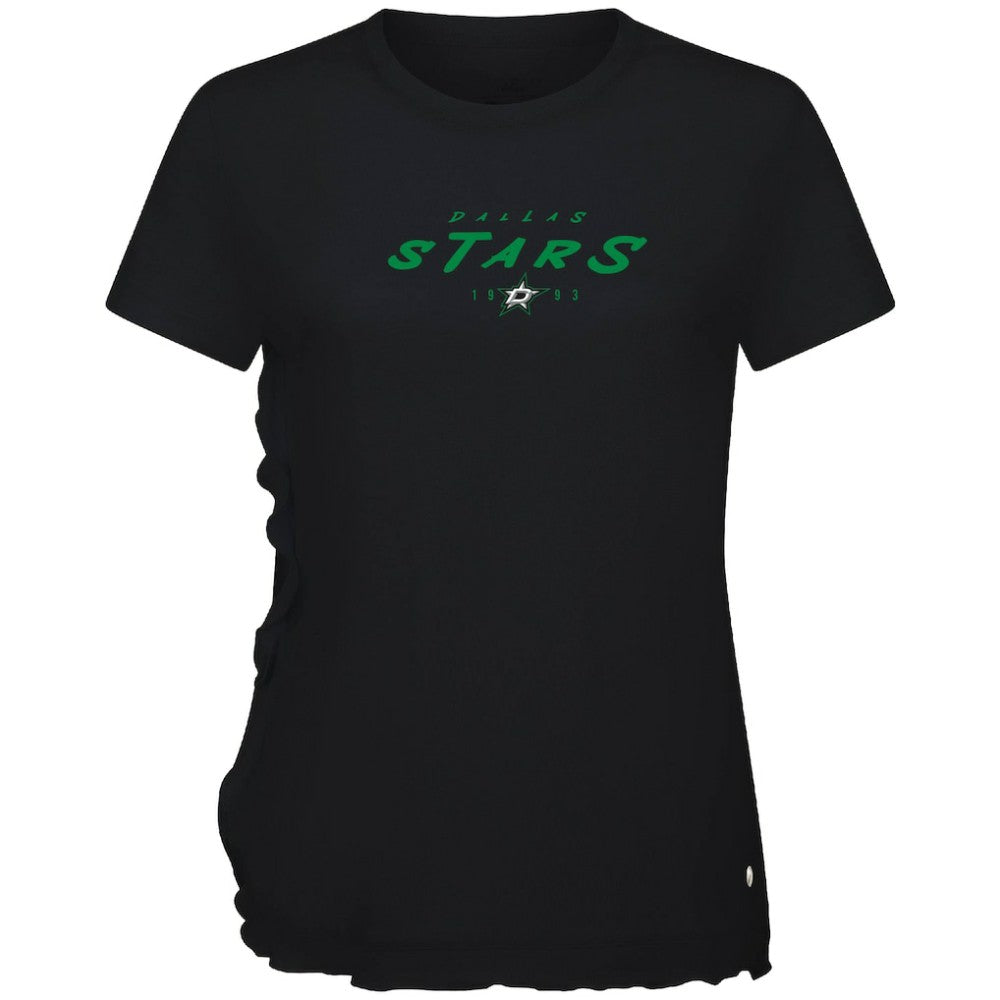 Dallas Stars Levelwear Women's Airflow Scratched T-Shirt - Black | NHL sale