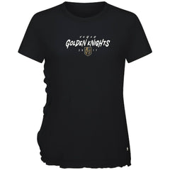 Vegas Golden Knights Levelwear Women's Airflow Scratched T-Shirt - Black | NHL discount