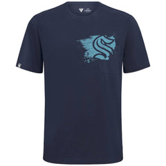 Seattle Kraken Levelwear Focal Blasted T-Shirt - Deep Sea Blue | NHL near me