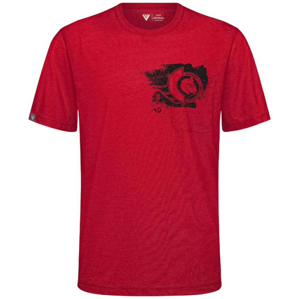 Ottawa Senators Levelwear Focal Blasted T-Shirt - Red | NHL sale