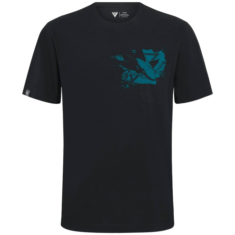 San Jose Sharks Levelwear Focal Blasted T-Shirt - Black | NHL Clearance