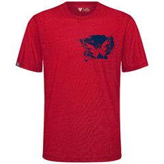 Washington Capitals Levelwear Focal Blasted T-Shirt - Red | NHL near me