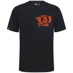 Anaheim Ducks Levelwear Focal Blasted T-Shirt - Black | NHL Lifestyle