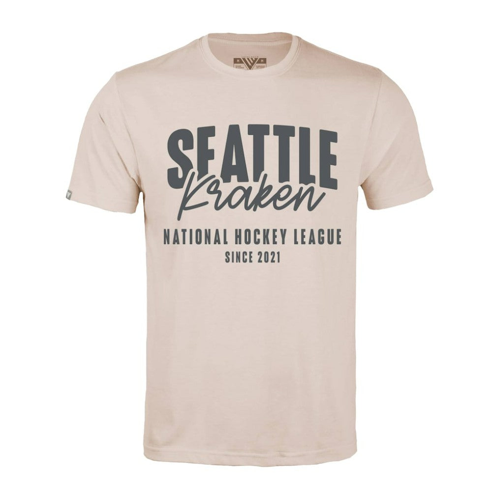 Seattle Kraken Levelwear Richmond Response T-Shirt - Khaki | NHL discount